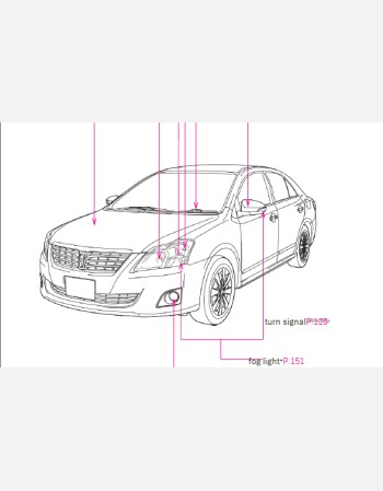 toyota premio 2014-2016 owners manual in english